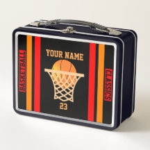 Personlig Basketball Classics Metall Lunchbox
