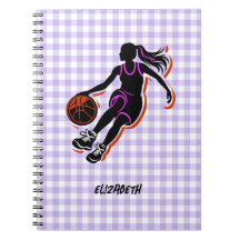 Personlig Basketball Girl - bärbar dator