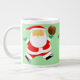 Personlig Basketball-Helgdag Jumbo Mugg