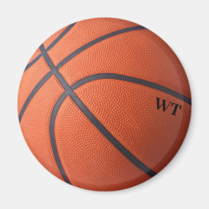 Personlig Basketball Initialer Magnet