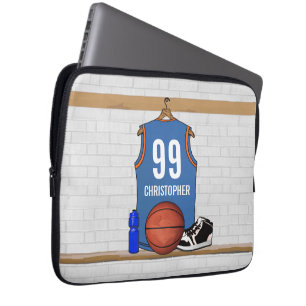 Personlig Basketball Jersey (LB) Laptop Fodral