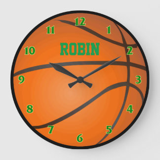 Personlig Basketball-klocka Stor Klocka