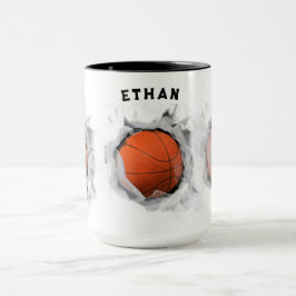 Personlig Basketball Mugg