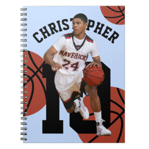 Personlig Basketball Player Anteckningsbok