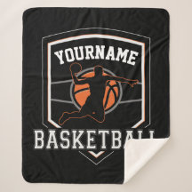 Personlig Basketball Player NAMN Slam dunk Team