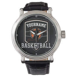 Personlig Basketball Player NAMN Slam dunk Team Armbandsur