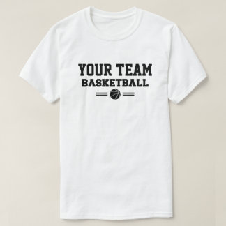 Personlig Basketball Team-mall T Shirt