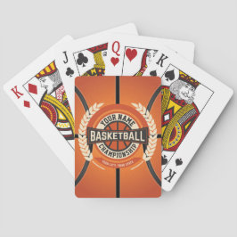 Personlig Basketball Team Player Anpassningsbar Id Casinokort