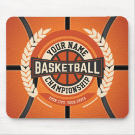 Personlig Basketball Team Player Anpassningsbar Id Musmatta