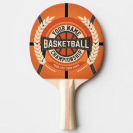 Personlig Basketball Team Player Anpassningsbar Id Pingisracket