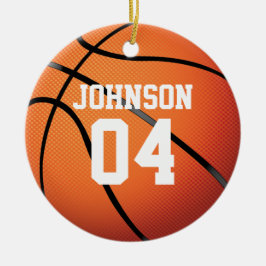 Personlig Basketball-teamet jul Julgransprydnad Keramik