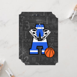 Personlig Basketboll Inbjudningar