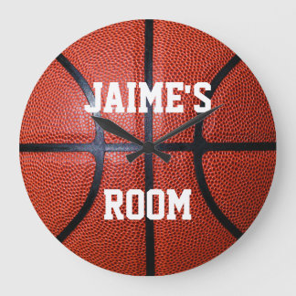 Personlig Basketboll väggklocka