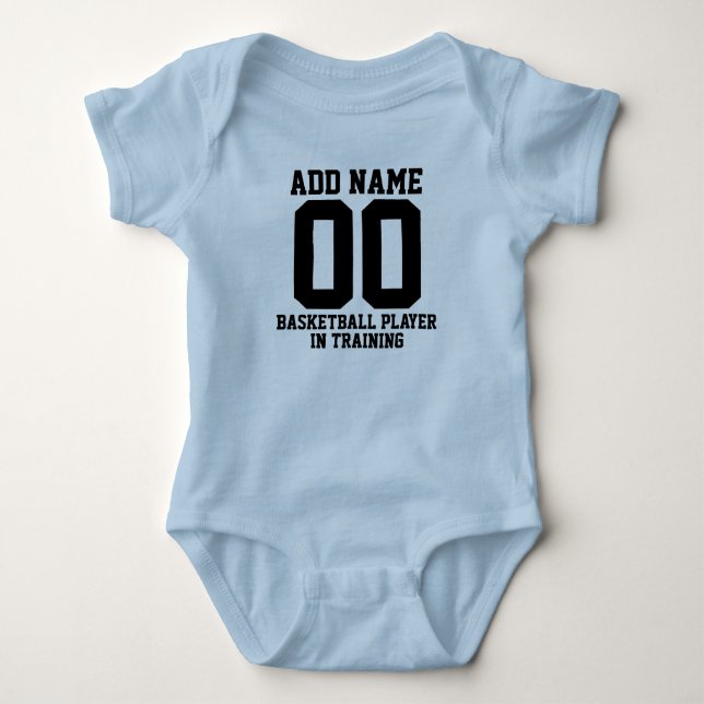 Personlig Basketbollspelare i utbildning T Shirt (Framsida)