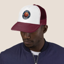 Personlig baskettränare sommar truckerhatt 