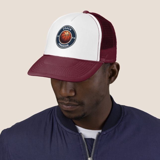 Personlig baskettränare sommar truckerhatt  keps (In Situ)