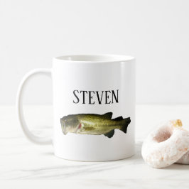 Personlig Bass Fish Coffee Mugg