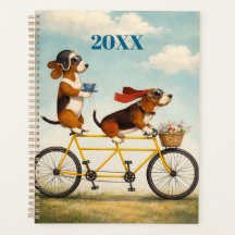 Personlig Basset Hound Tandem Planerare