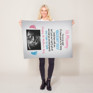 Personlig Bästa Mamma Blanket från klumpen jag är Fleecefilt