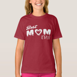 Personlig Bästa Mamma någonsin T Shirt