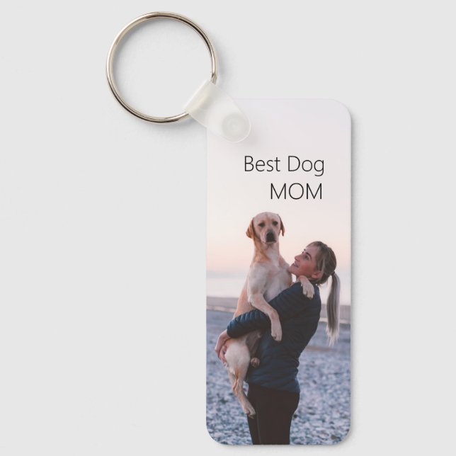 Personlig bästa mammadhund nyckelring (Framsida)
