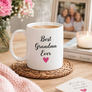 Personlig bästa mormor Mormor Mimi någonsin Kaffemugg