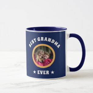 Personlig "Bästa mormor någonsin" med anpassad fam Mugg