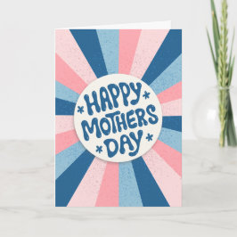 Personlig Bästa någonsin Mors dag-typografi Kort