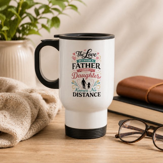 Personlig Bästa pappa | Anpassat namn Fars dag Resemugg (Personalized Best dad | Custom Name Father’s Day Travel Mug)