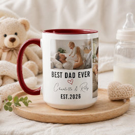 Personlig BÄSTA PAPPA Foto|Anpassad Fars Dag Mugg