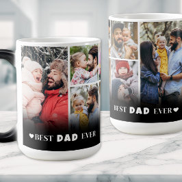 Personlig bästa pappa någonsin Foto Magisk Mugg
