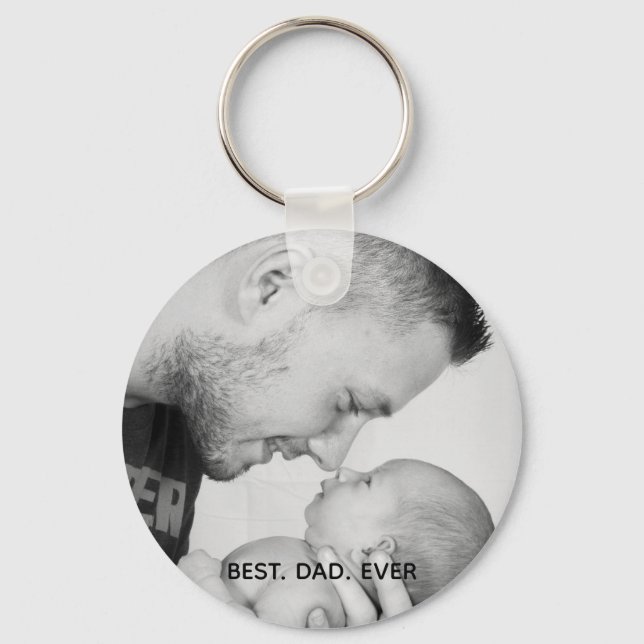 Personlig Bästa Pappa någonsin Nyckelring (Framsida)