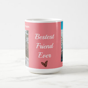 Personlig Bäste vän Bestie Du är min person C Kaffemugg