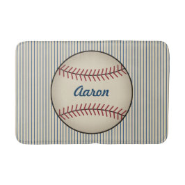 Personlig Bathroom Baseball Bath Mat Matta