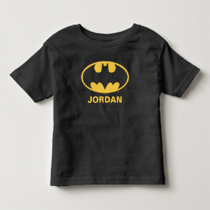Personlig Batman Symbol   Oval-Logotyp T Shirt