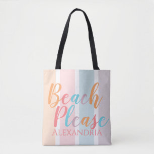 Personlig Beach, fack Tygkasse