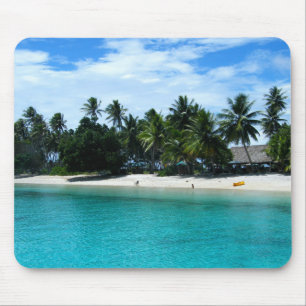 Personlig Beach Handflatan Träd Tropical Musmatta