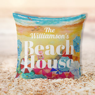 Personlig Beach House Kudde
