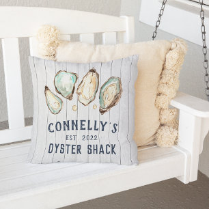 Personlig Beach House Oyster Shack Kudde