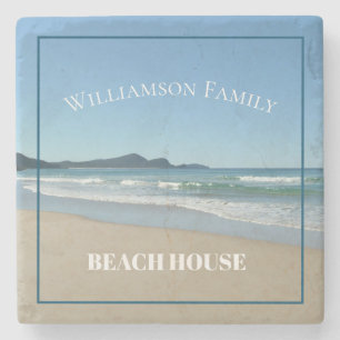 Personlig Beach House Stenunderlägg
