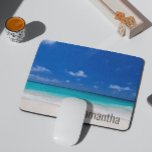 Personlig Beach Vinkara havets Surfa Mouse Pad<br><div class="desc">Den här designen kan vara personlig i det område som tillhandahålls genom att ändra fotot och/eller text. Du kan också anpassa den genom att klicka på Anpassa den här mallen och sedan välja klicka för att anpassa ytterligare alternativ och ta bort eller ändra färg i bakgrunden, lägga till text, ändra...</div>