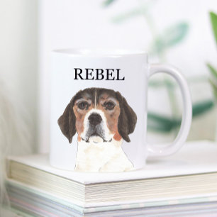 Personlig Beagle Beverage Coaster Kaffemugg