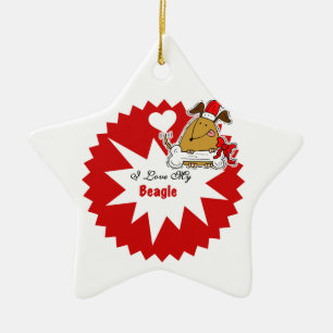 Personlig Beagle Keepsak Ornament