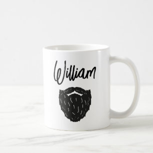 Personlig Beard Bearded Pappa Noun Make Funny Kaffemugg