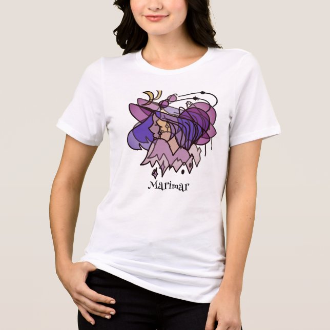 Personlig Beauty of Witching Echoes T Shirt (Framsida)