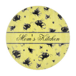 Personlig Bee Kitchen Board - Gift for Mamma