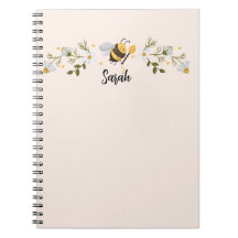 Personlig Bee Namn Anpassningsbar Journal