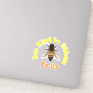 Personlig Bee Snäll mot andra Klistermärken