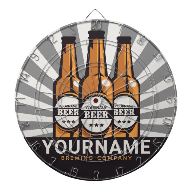 Personlig Beer Flaska Craft Brewing Company  Darttavla (Framsidan)