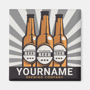 Personlig Beer Flaska Craft Brewing Company Magnet